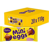 Cadbury Mini Eggs Chocolate Bar 110g (Case of 20)  Adomoo